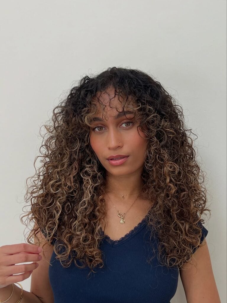 franja cacheada vs franja lisa qual escolher