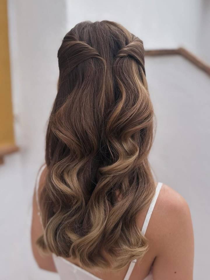 cabelo com ondas