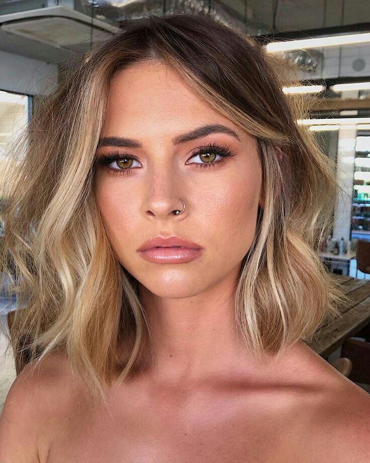 cabelo curto com babyliss