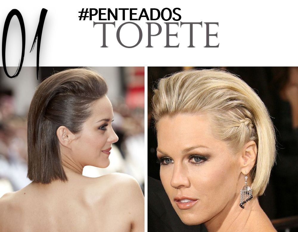 cabelo curto com babyliss