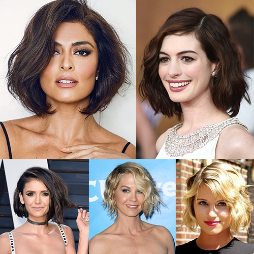 cabelo curto feminino ondulado