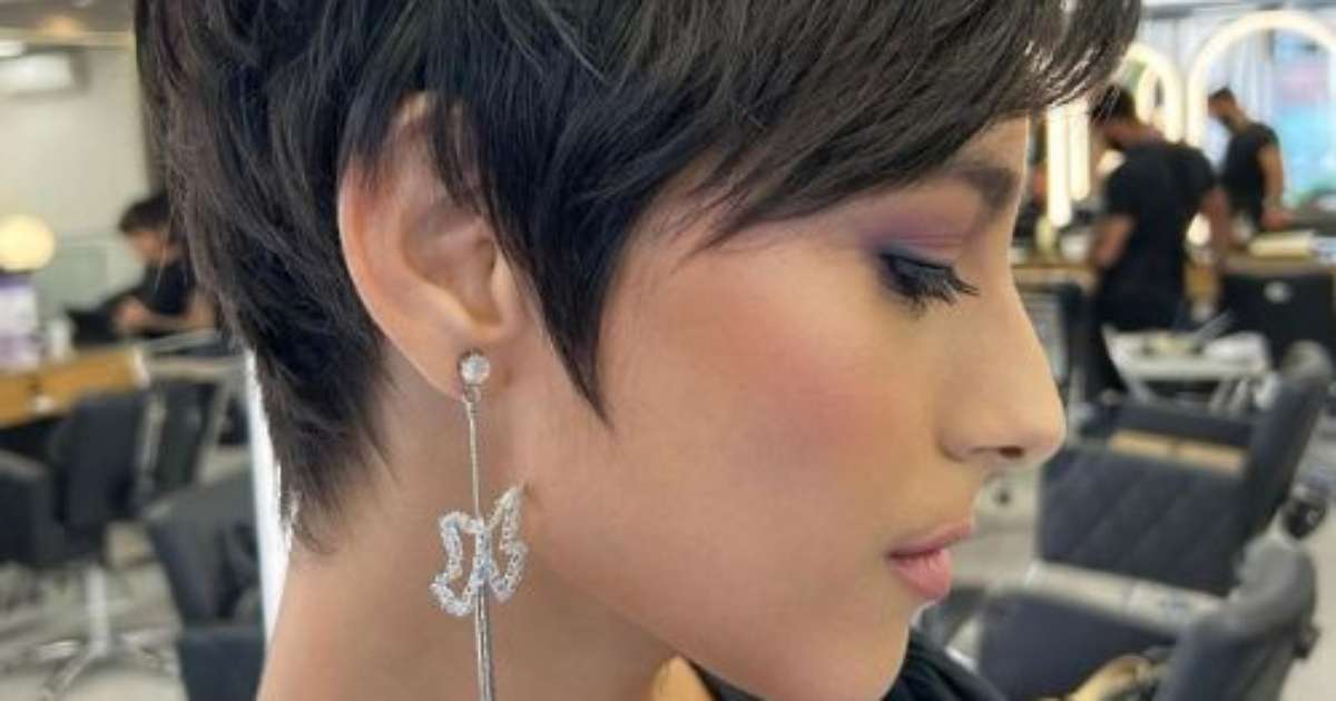 pixie para rosto redondo