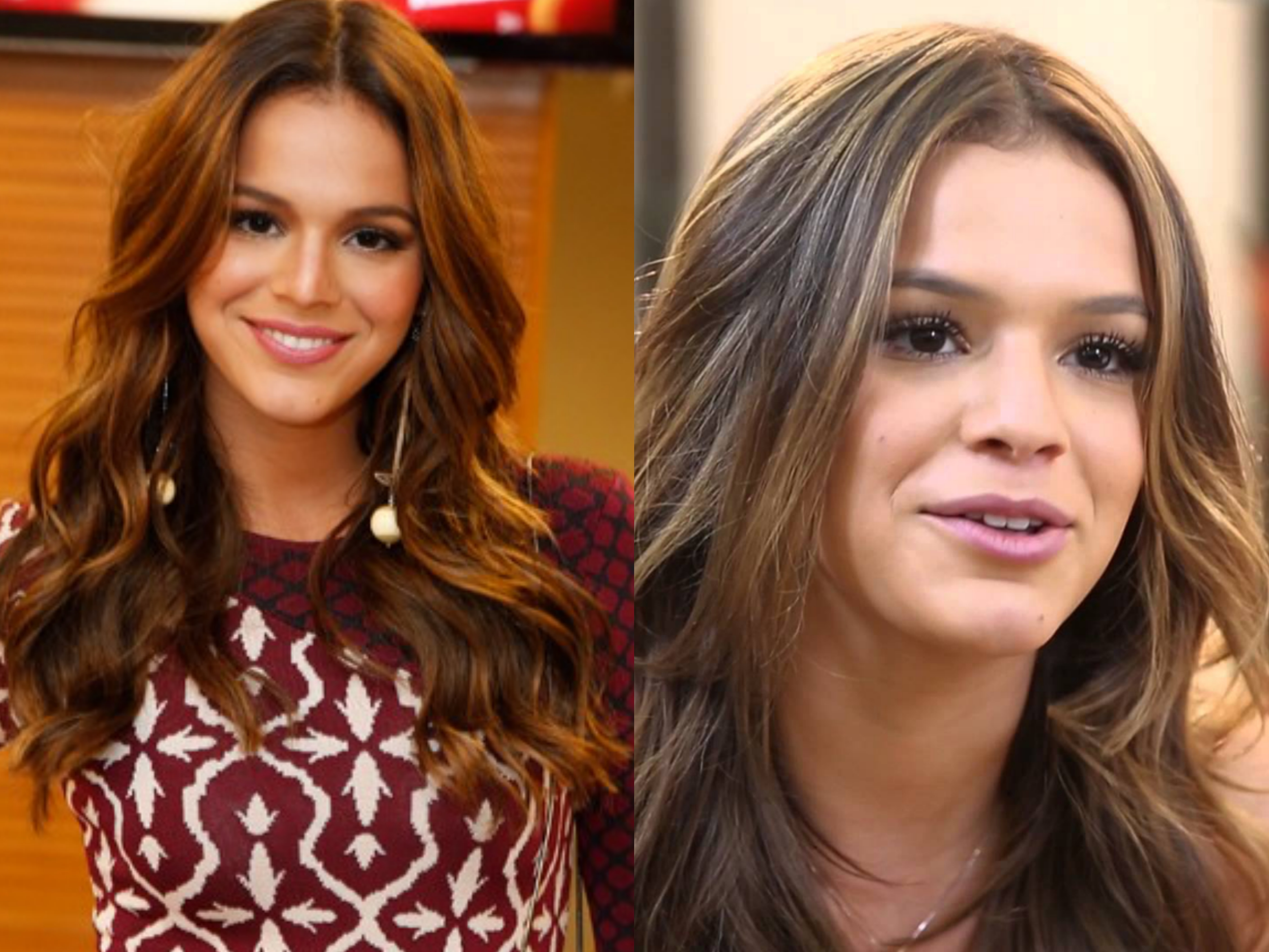 ideias de penteados cabelo dividido no meio