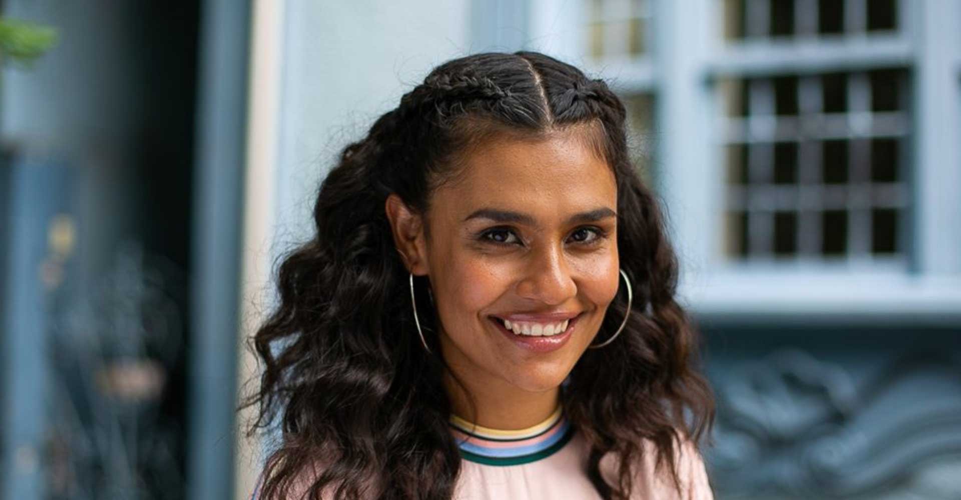 ideias de penteados cabelo dividido no meio