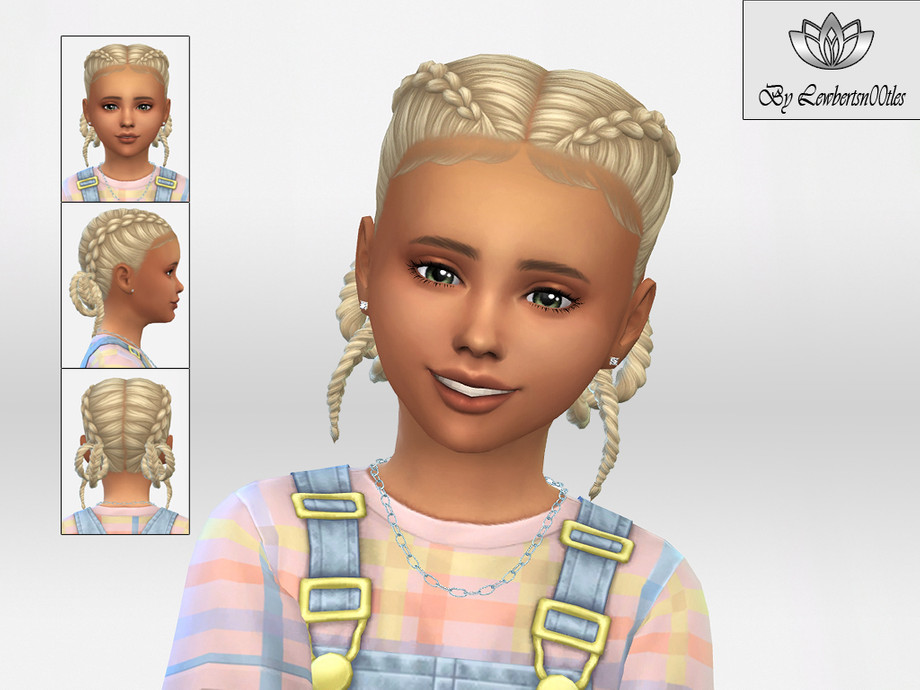 melhores penteados cabelo infantil the sims 4 para baixar