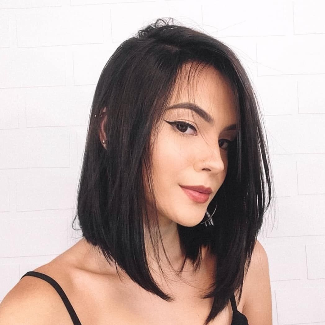 cabelo médio cacheado