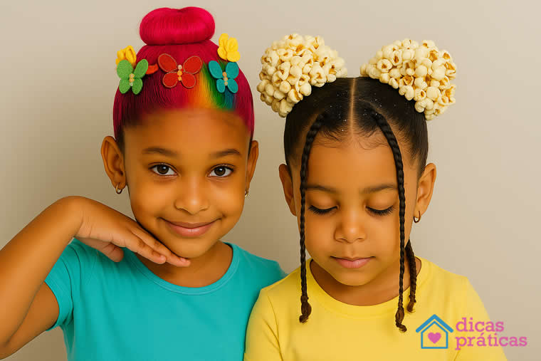 quanto custa montar um look de cabelo maluco criativo