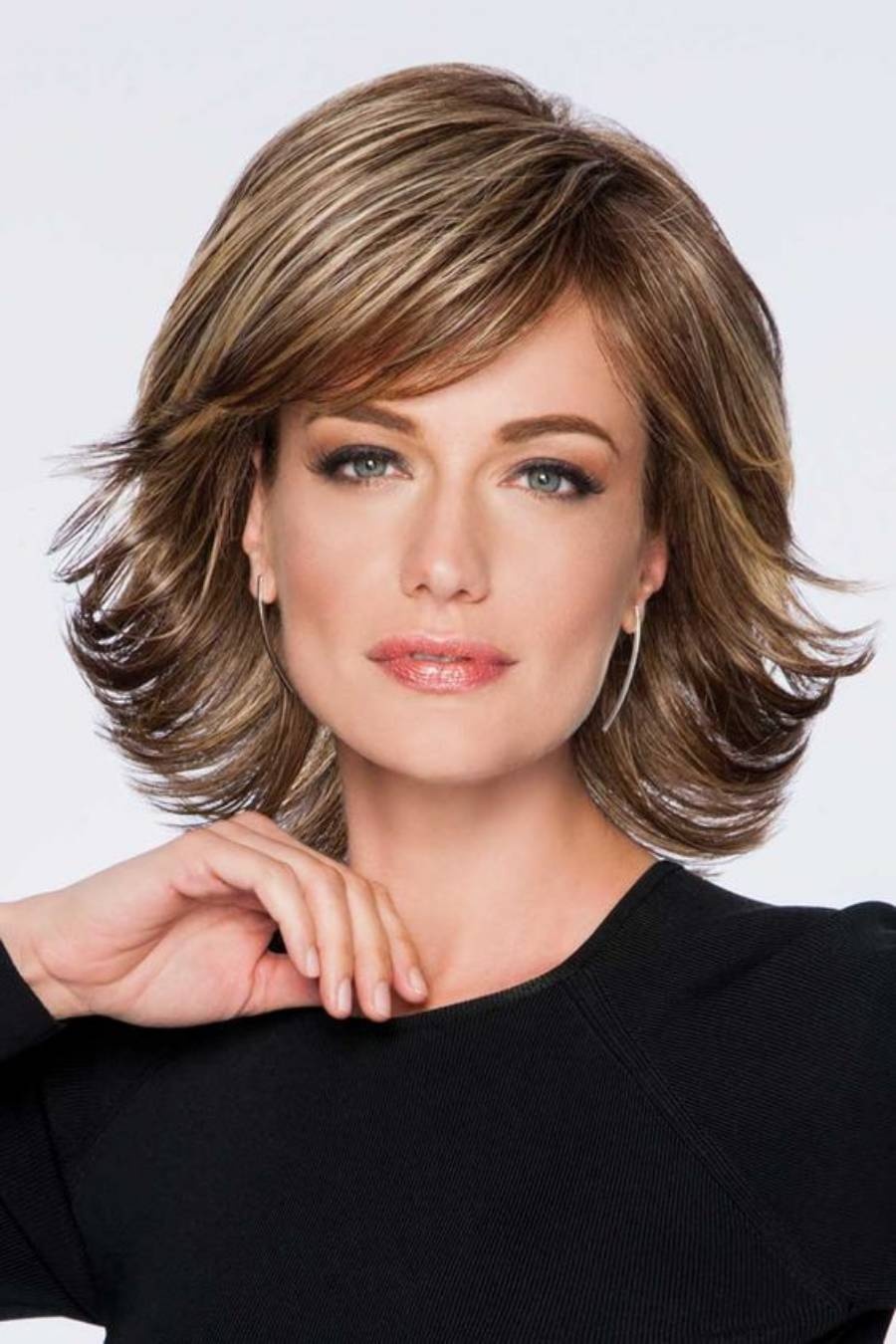 ideias cabelo medio repicado franja para cada tipo de rosto