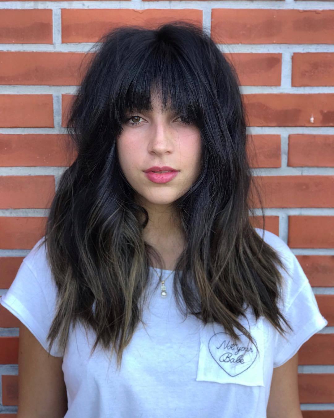 como finalizar cabelo medio repicado franja cortininha