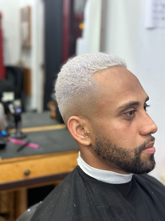 cabelo platinado primeira vez