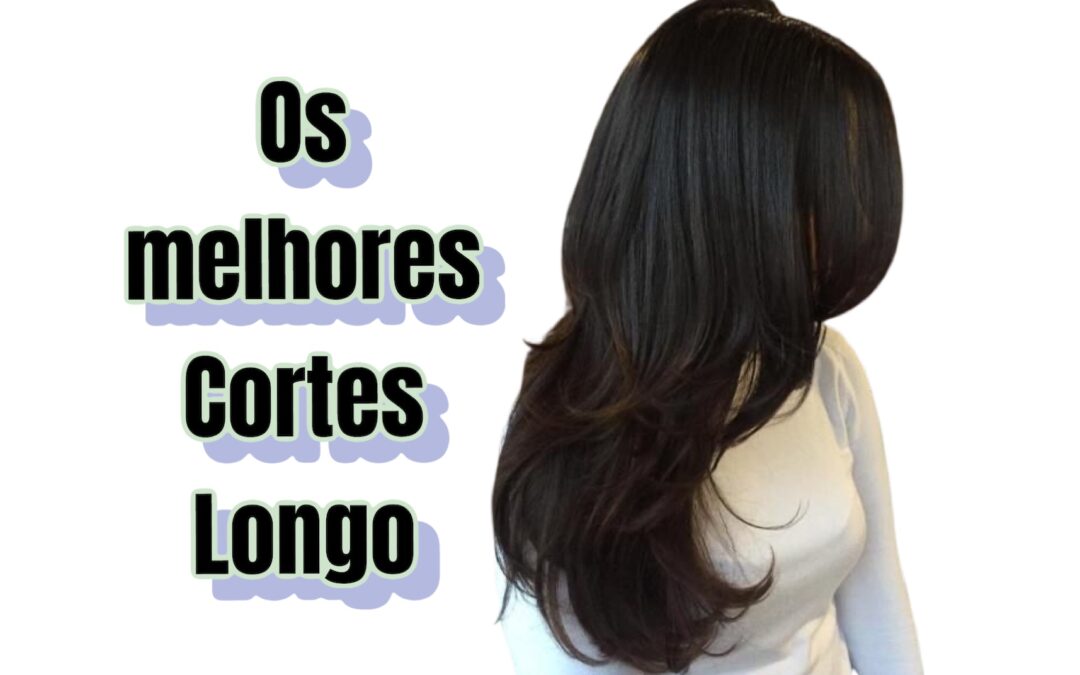 cabelo preto azulado ou onix liso longo