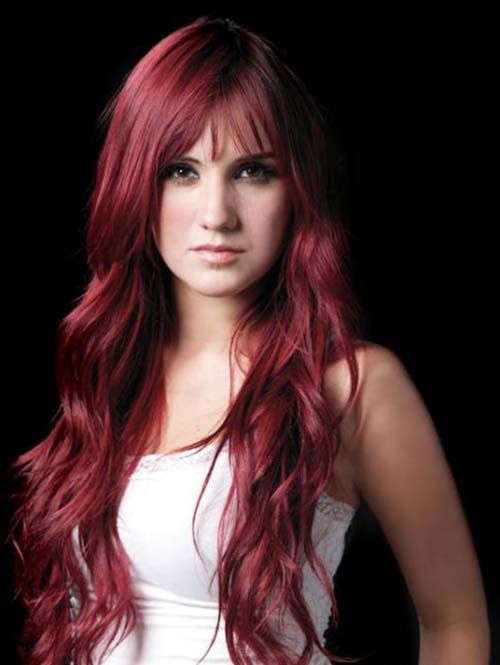 cabelo vermelho cereja vs borgonha qual escolher