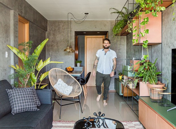 ideias de decoração com cadeira Acapulco colorida