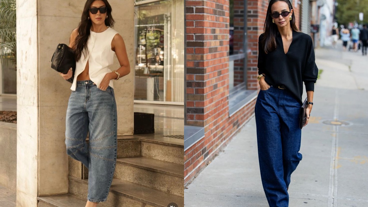 Calça barrel vs. Wide Leg: Qual escolher para seu estilo?