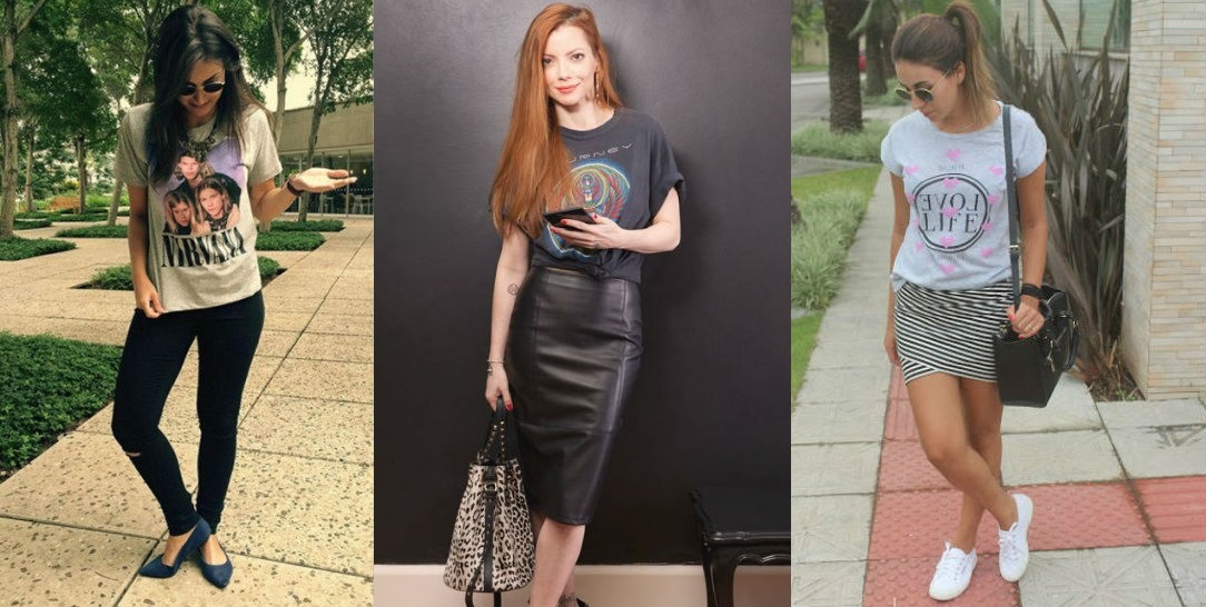 erros comuns ao usar camisetão feminino