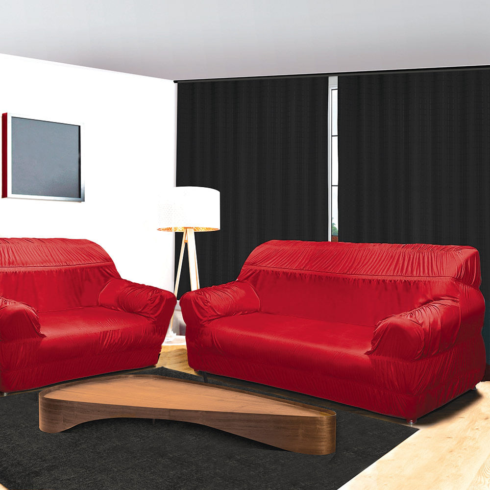 Capas de sarja para sofá sob medida