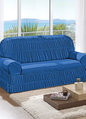 Capa de sofá de canto elástica