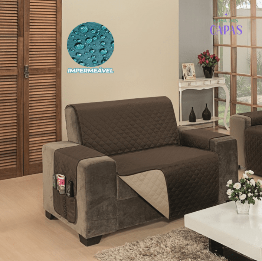 Capa de sofá cama impermeável