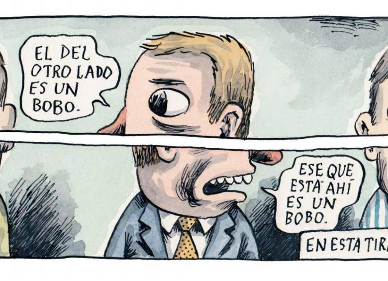 caricaturas no papel