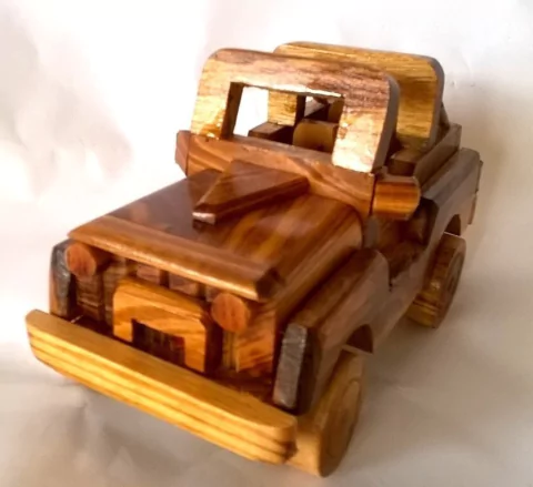 carro de madeira