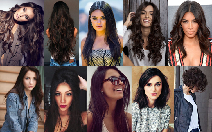 erros comuns ao escolher cabelo castanho escuro