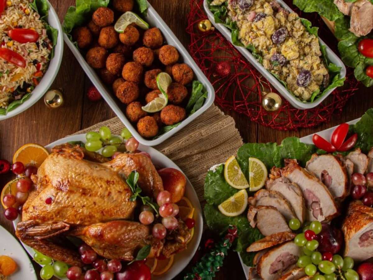 ceia de ano novo completa