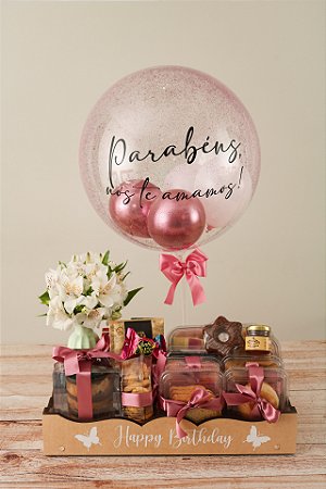 cesta de aniversário feminina