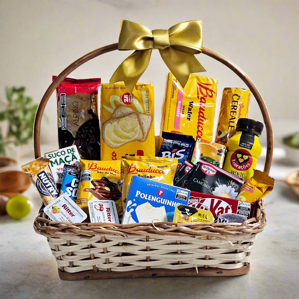 cesta de aniversário para pai