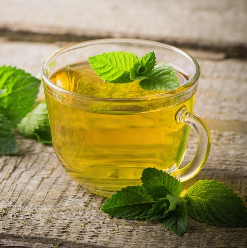 chá de hortelã digestivo