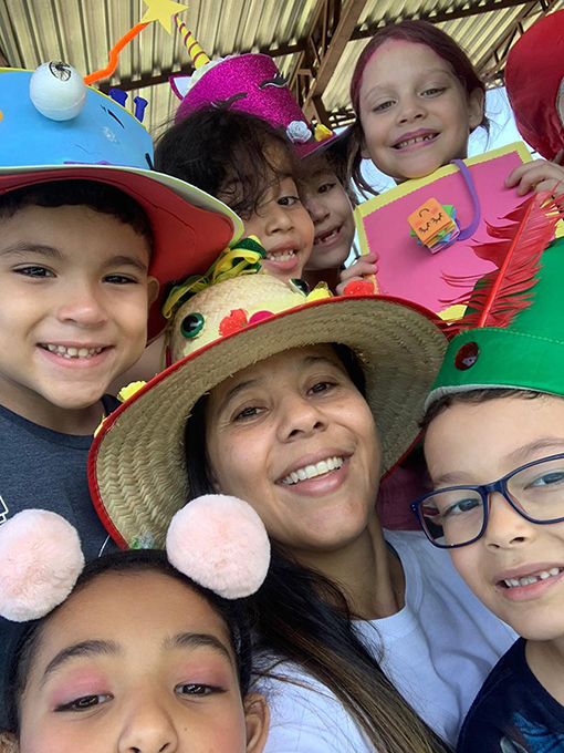 chapéu maluco para dia das crianças