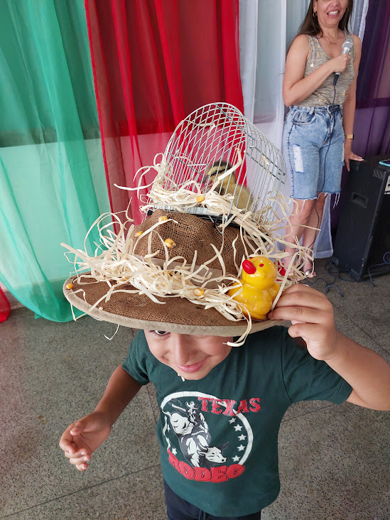 ideias chapéu maluco infantil