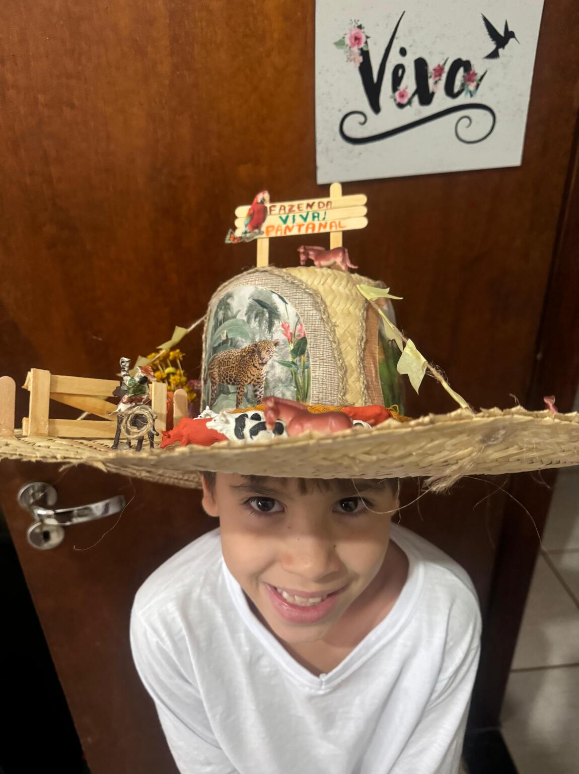 chapéu maluco reciclado