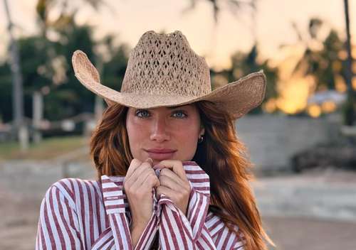 melhores chapéus de praia feminino para fotos