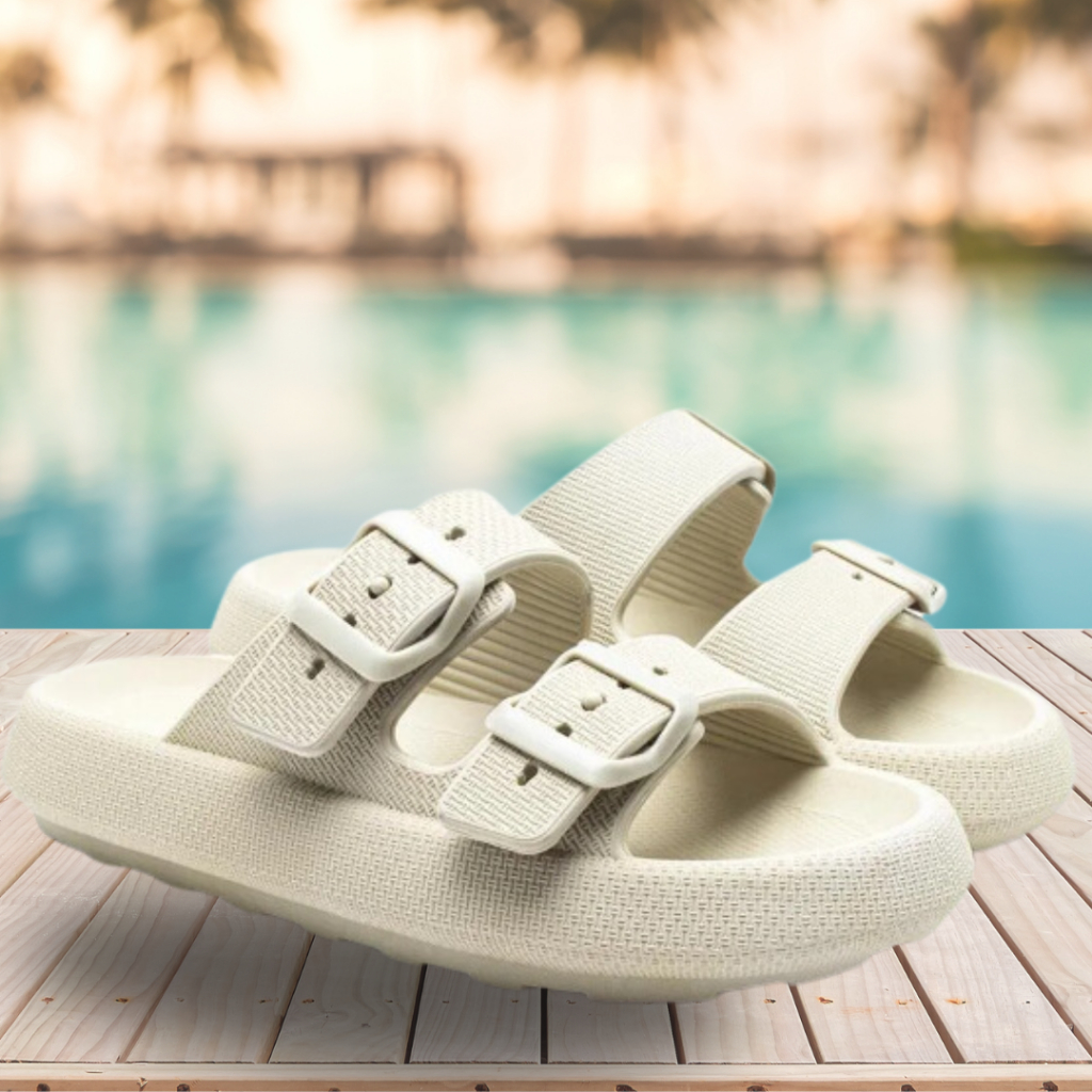 chinelo slide feminino plataforma