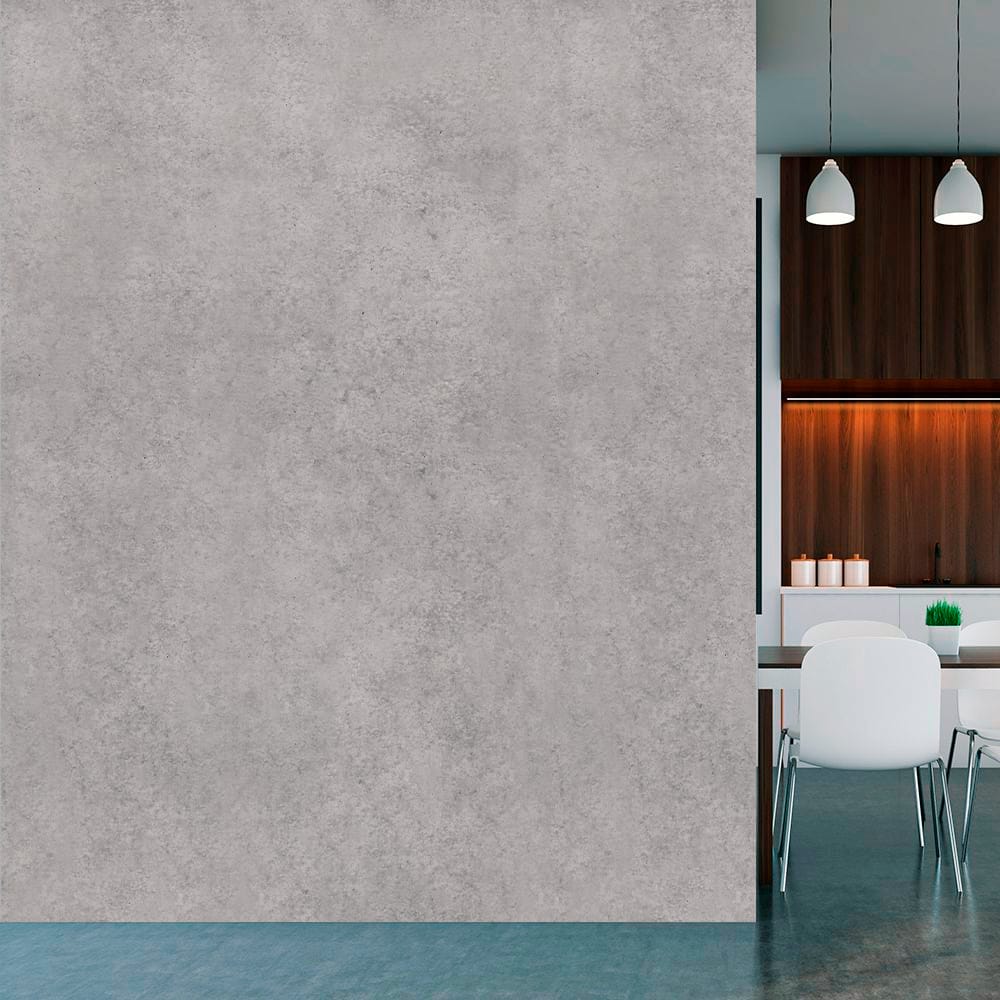 ideias de cozinha com cimento queimado moderna