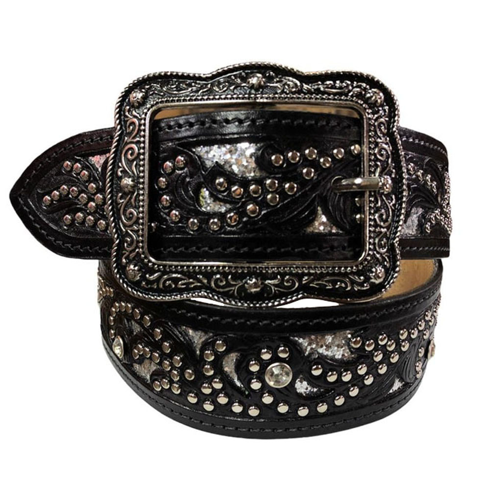 Cinto country feminino bordado