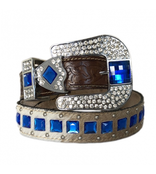 Cinto country feminino fivela grande