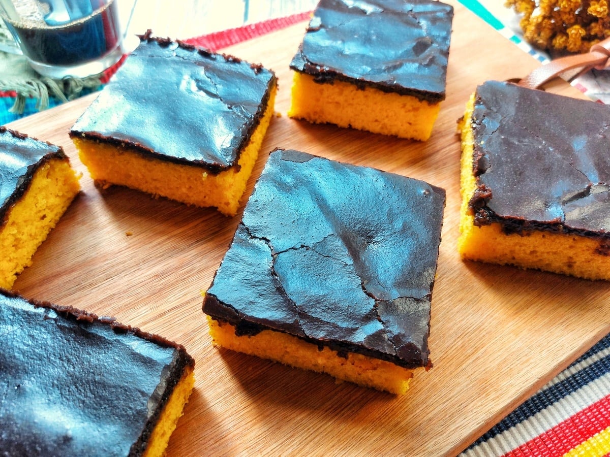 calda de chocolate para bolo de cenoura