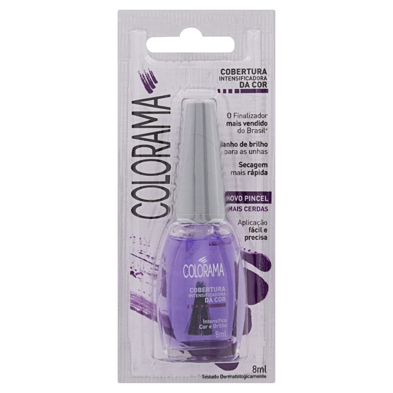 cobertura intensificadora da cor colorama