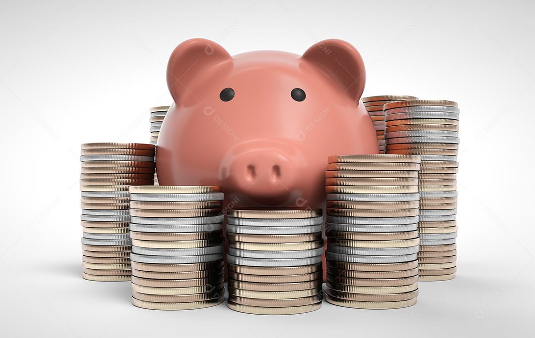 Cofrinho criativo em impressão 3D (PLA)