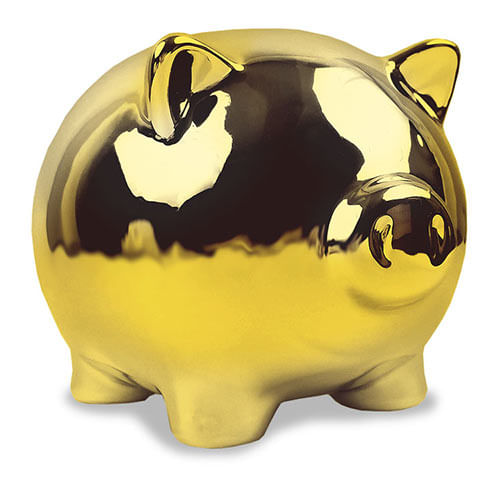 Cofrinho eletrônico com senha e entrada automática de notas