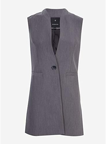 colete alfaiataria feminino para trabalhar