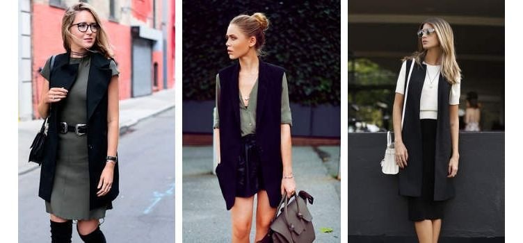 como usar colete feminino para um look elegante