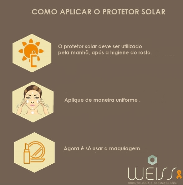 Como aplicar o protetor solar corretamente no rosto?