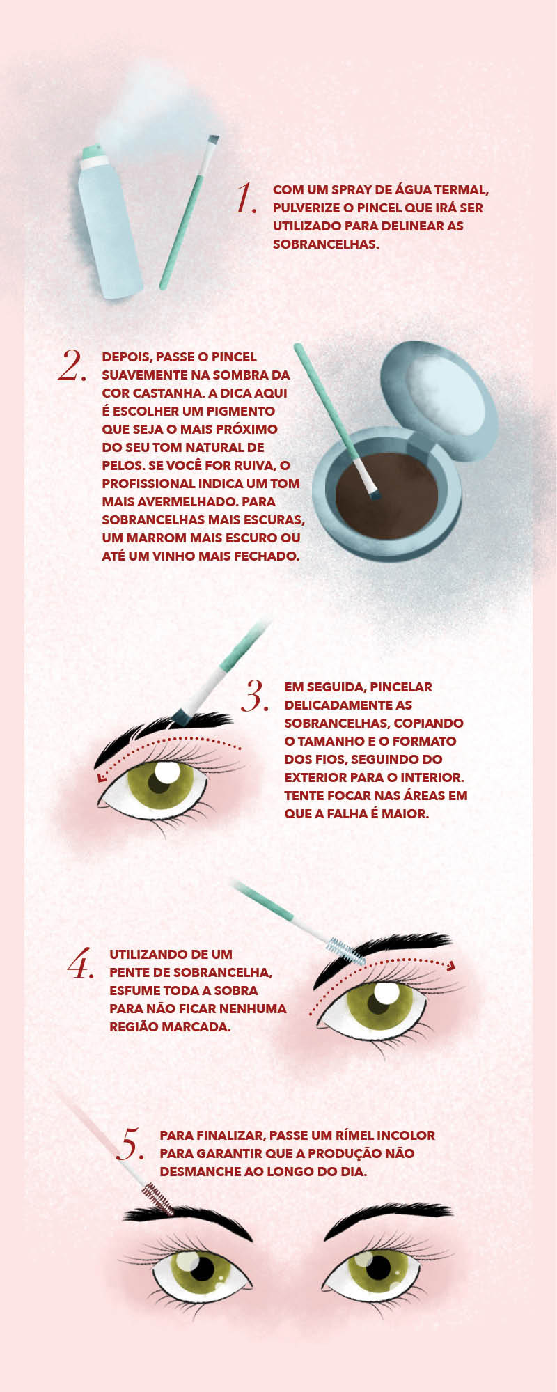 como consertar a sobrancelha