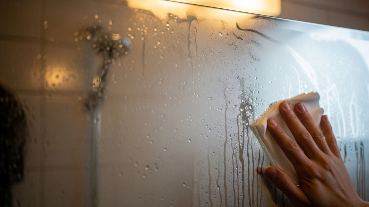 por que meu espelho embaça tanto e como resolver