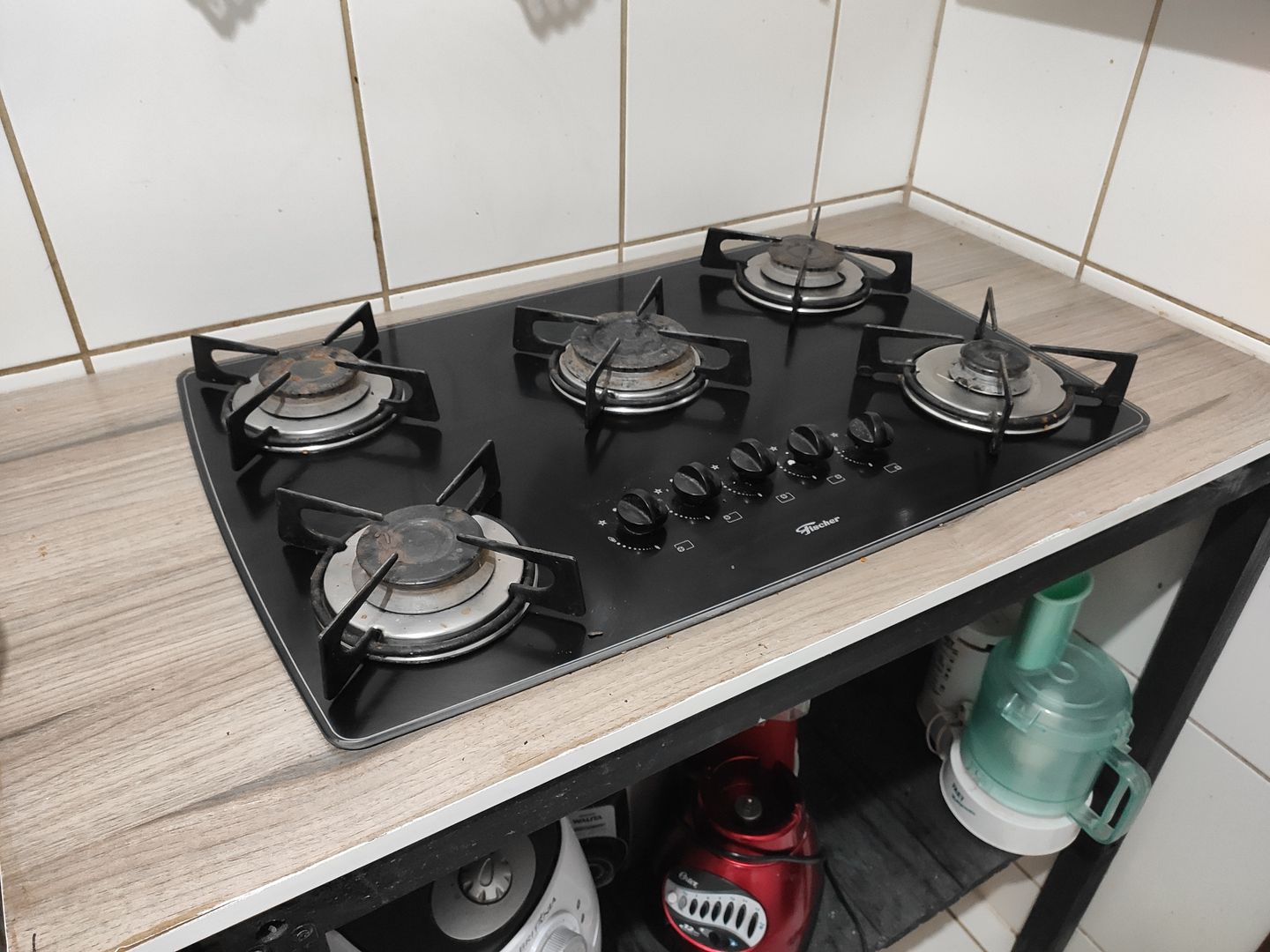 como fazer bancada para cooktop
