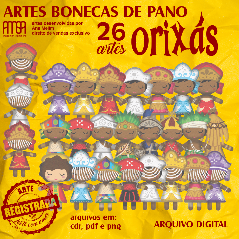 Guia Completo de Cores dos Orixás para Artesanato