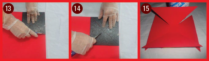 como fazer cachepot de eva