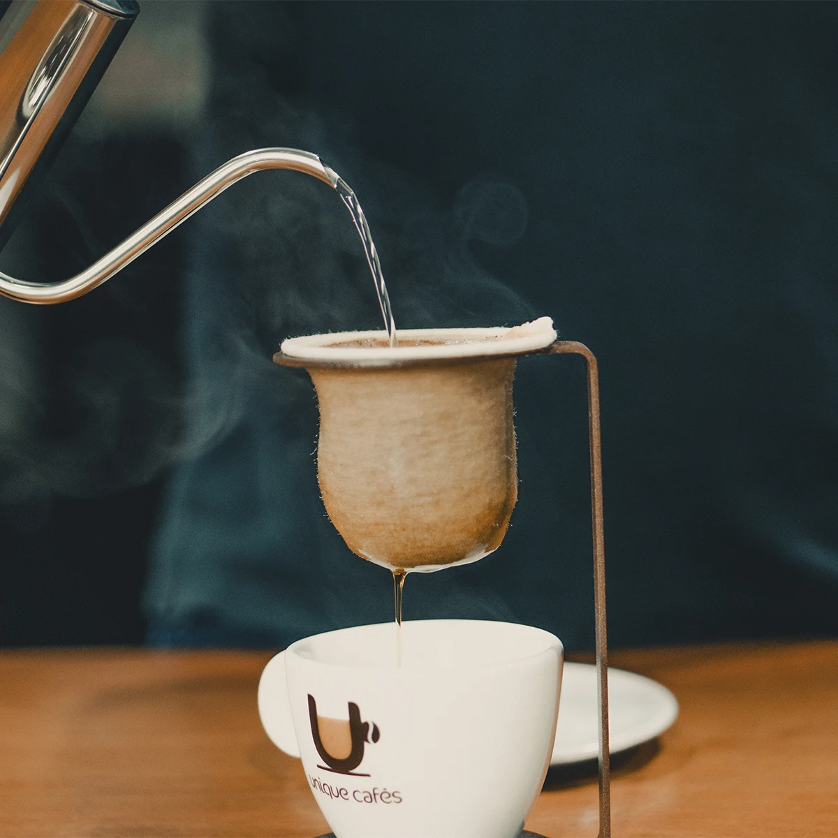 como fazer cafe coador de pano